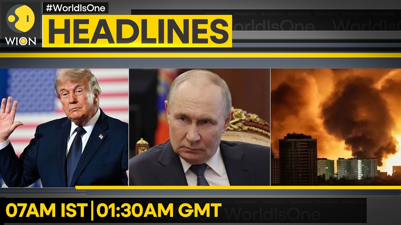 Trump: Iran Talks Continue At Rapid Pace | Russia-Ukraine War: Missile Explosions Hear Near Kyiv