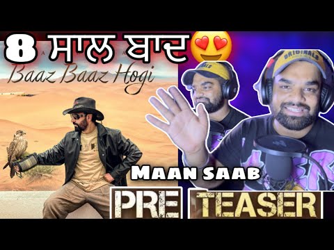 Baaz Baaz Hogi - Babbu Maan | TEASER | REACTION | 8 saal baad Realesing