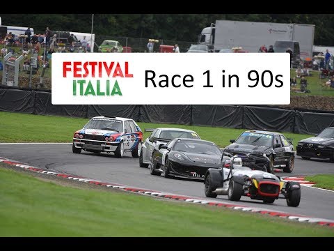 Lancia Delta Racing v Ferrari - Race 2 in 90s from Brands Hatch [S18Ep07.5] - Festival Italia 2018