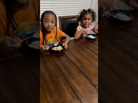 Got caught eating ice cream at night with @PrettyLittleMini #coolkids #shorts #djcoolkid