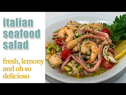 Italian Seafood Salad Recipe -- DAM That's Good!