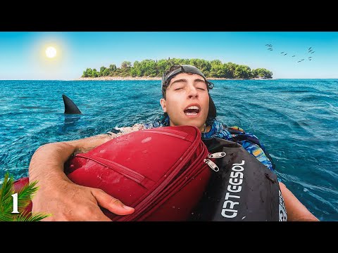 Sobreviviendo 7 Días En Una Isla Desierta - Día 1