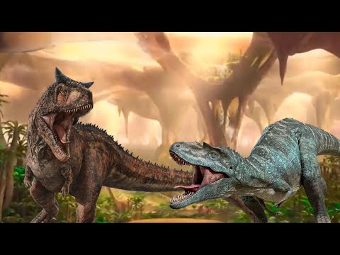 Carnotaurus vs Gorgosaurus Dino-Epic Battle