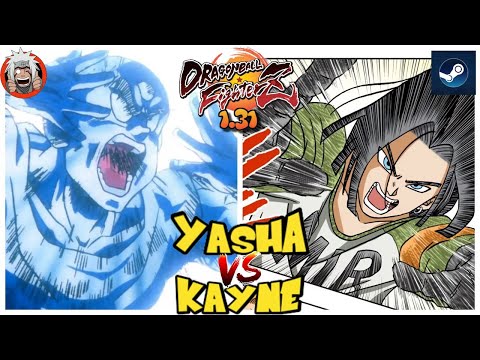 DBFZ Kayne vs Yasha - Amazing Fights! - Ver 1.31