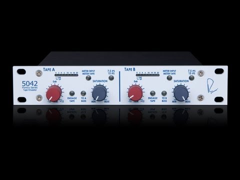 Rupert Neve Designs Portico 5042 Tape Emulator on electric guitars