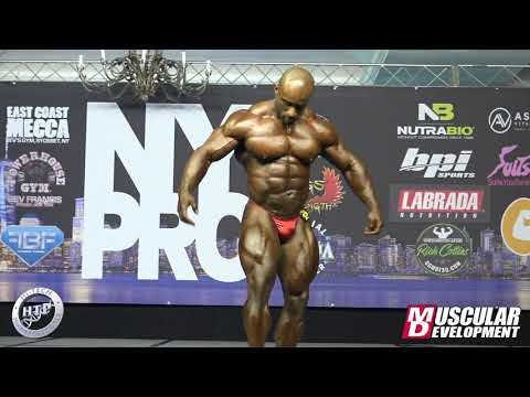 ERROL MOORE | 212 | INDIVIDUAL POSING ROUTINE | 2020 NEW YORK PRO