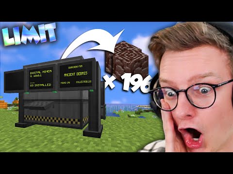 200 Ancient Debris in 5min! Automatisch Rohstoffe! - MINECRAFT LIMIT - #5