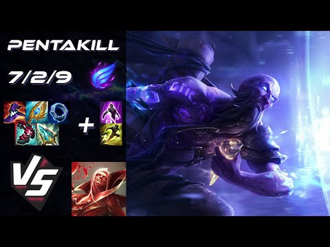 MID Ryze vs Vladimir [PENTAKILL] - EU Challenger Patch 25.23