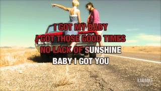 I Got My Baby : Faith Hill | Karaoke with Lyrics