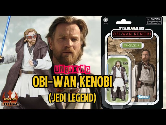 Vídeo relacionado con Star Wars La colección Vintage, OBI-WAN Kenobi (Jedi Legend), Star Wars: OBI-WAN Kenobi, Figura de acción de 9,5 cm