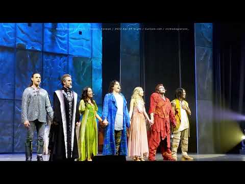 Notre-Dame de Paris @Taipei 2022.Apr.09 Night Curtain call