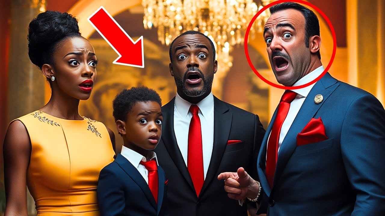 White Millionaire Humiliates Black Family At A Luxury Hotel, But What Happened Next...