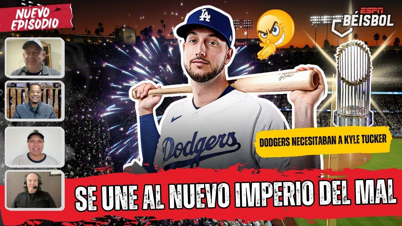KYLE TUCKER FIRMA CON DODGERS y los hace MÁS FUERTES ¿Le damos ya la SERIE MUNDIAL? | ESPN Beisbol