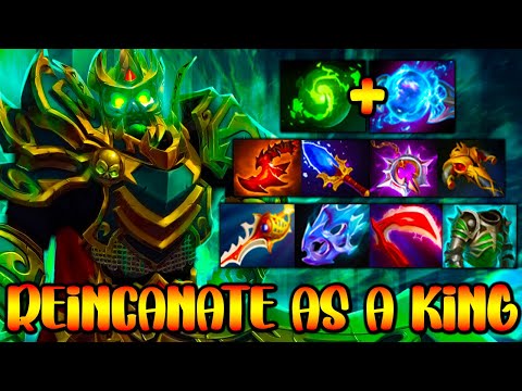 REINCANATE AS A KING [ Wraith King ] BEYOND TEAM FIGHT - DOTA 2 GAMEPLAY