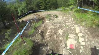 preview picture of video 'Troy Brosnan taking you down World Cup #3 Fort William, 2014'