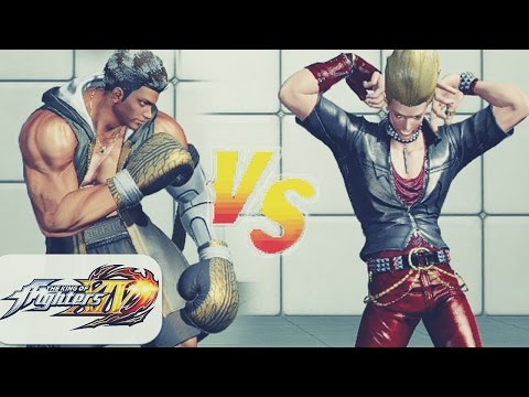 VisitorsBACH (Hein/Nelson/Clark) Vs BuppaGE6098 (K'/Robert/Benimaru) [King Of Fighter 14] Gameplay