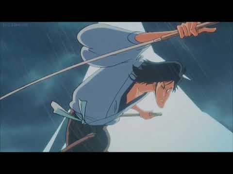 Goemon Cuts Through Lightning With Zantetsuken