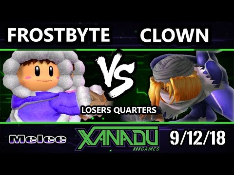S@X 267 SSBM -  Frostbyte (Ice Climbers) Vs.  Clown (Sheik) Smash Melee Losers Quarters