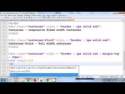 Bootstrap4 3 | Grid Basic | By Pankaj Panjwani | Hindi