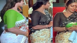 Actress Sri Vidhya hot boob show and Front and Bac