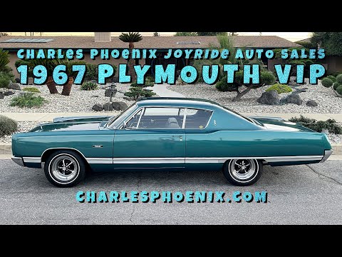 FOR SALE: 1967 Plymouth VIP - Charles Phoenix Auto Sales