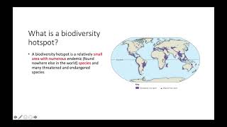 Movement Corridors and Biodiversity Hotspots