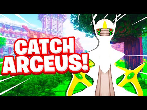How to Summon ARCEUS in Pixelmon! - Minecraft Pokemon Mod