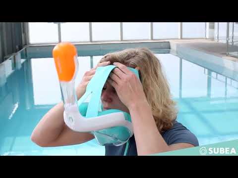 如何使用 EasyBreath 呼吸式潛水面罩 (How to Use the EasyBreath Snorkel Mask)