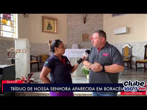 BORACÉIA: TRÍDUO DE NOSSA SRA APARECIDA TEM INÍCIO AMANHÃ.