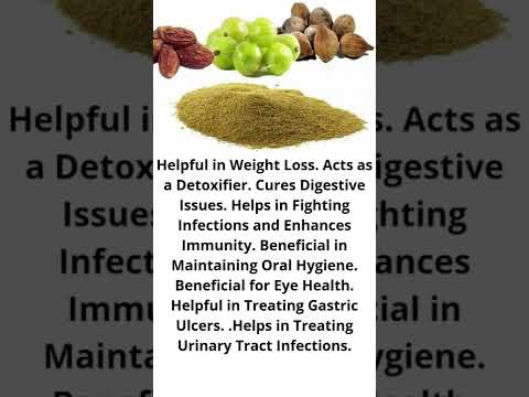 Sorence natural triphala powder, ketzeal overeses, packaging...