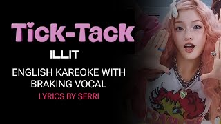 Download lagu ILLIT - TICK TACK - ENGLISH KAREOKE WITH BACKING VOCAL mp3