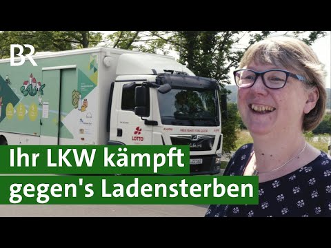 Einkaufen im mobilen Dorfladen:  Reportage über Tante-Emma-Laden auf Rädern | Doku | Unser Land | BR