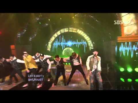 Untouchable - Make A Fuss (Untouchable - Bryn Bruce) @ SBS Inkigayo Popular song 101212