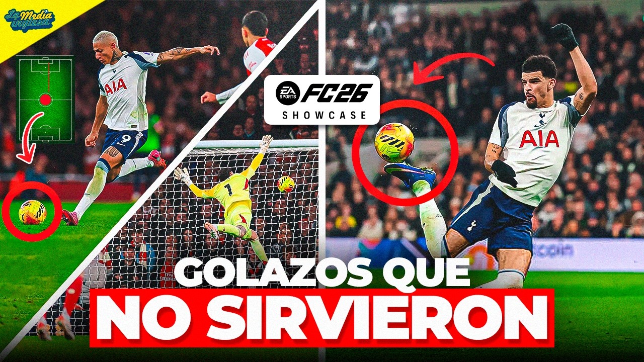 GOLES ESPECTACULARES QUE NO SIRVIERON DE NADA EN LA PREMIER LEAGUE 25/26