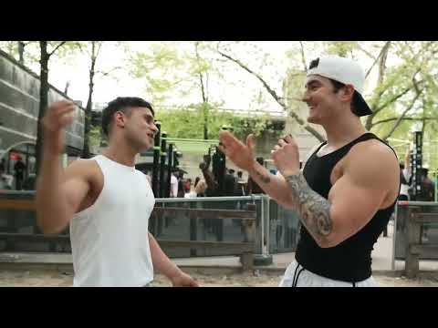 Jesse James West! Training in the STREETS of France - Calisthenics Workout