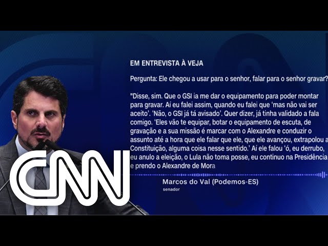 Áudios de entrevista mostram que Do Val relatou ordem de Bolsonaro em reunião; ouça | CNN ARENA