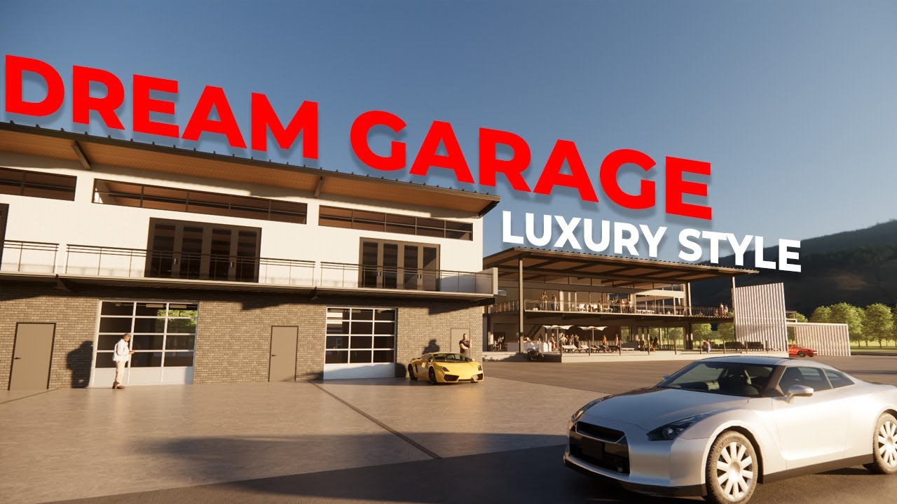 The $50M Luxury Dream Garage COMMUNITY – Architecture on a Racetrack