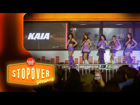 KAIA performs "TANGA" on Wish 107.5 Stopover Sessions