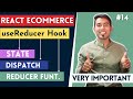React Ecommerce Website Tutorial In Hindi 14 State Management Using UseReducer Hook