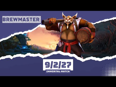 🍺 Masterful Brawl: Brewmaster Offlane Carnage in Dota 2!