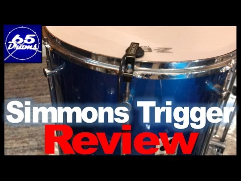 Simmons SDSDT Piezo Drum Trigger 2010s - Black image 3