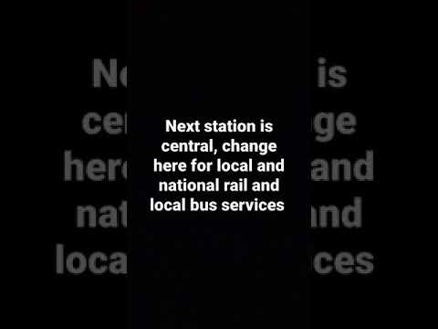 metro onboard announcement for central