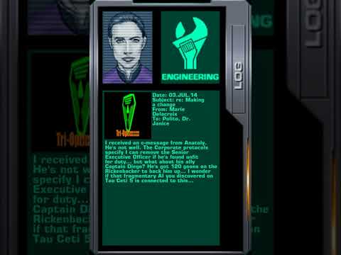 System Shock 2 story from audio logs