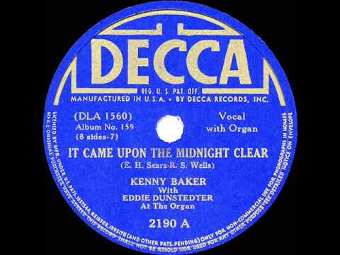 1938 Kenny Baker - It Came Upon A Midnight Clear (with Eddie Dunstedter)
