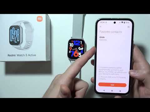 How to Add Contacts on Redmi Watch 5 Active