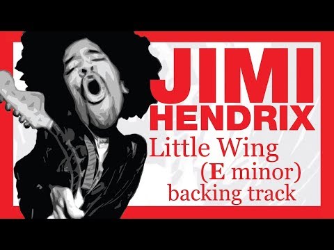JIMI HENDRIX - Little Wing in Em (14 minutes backing track)