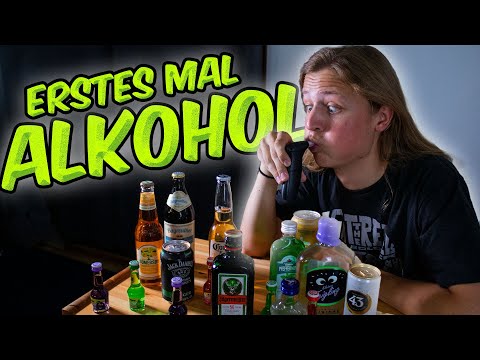 Mein ERSTES mal ALKOHOL🍺😬 Part 1 das Tasting - Selbstexperiment  |  Skymeny