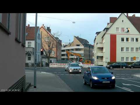 Roonstraße  (  Steingrube  )  Hildesheim  gesperrt  2018