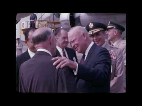 President Eisenhower at Marshall Dedication B Roll 1 (No Sound)