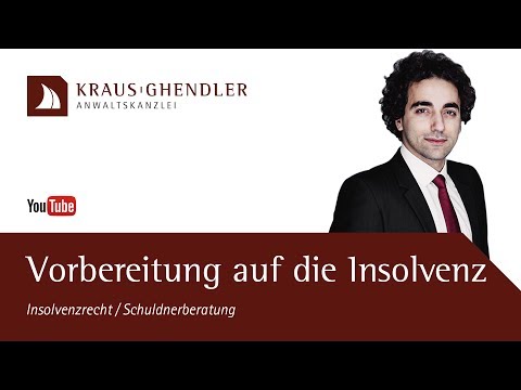 Vorbereitung auf die Insolvenz